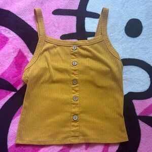 Basic Orange Tank Top